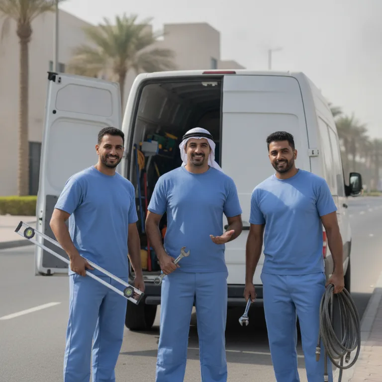 تركيب مسابح فريق في الخليج التجاري
