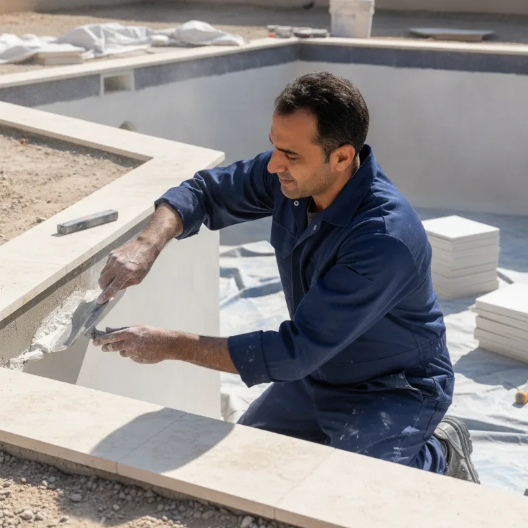 تركيب مسابح خدمة في الخليج التجاري